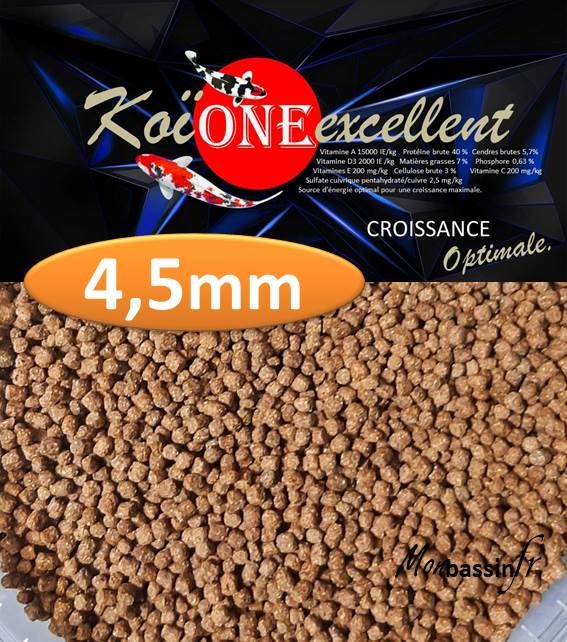 Nourriture koï one excellent 4.5mm